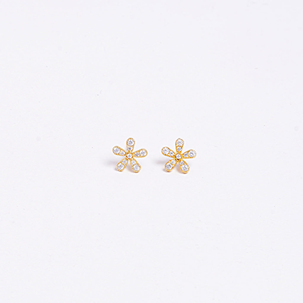 Golden Bloom Studs