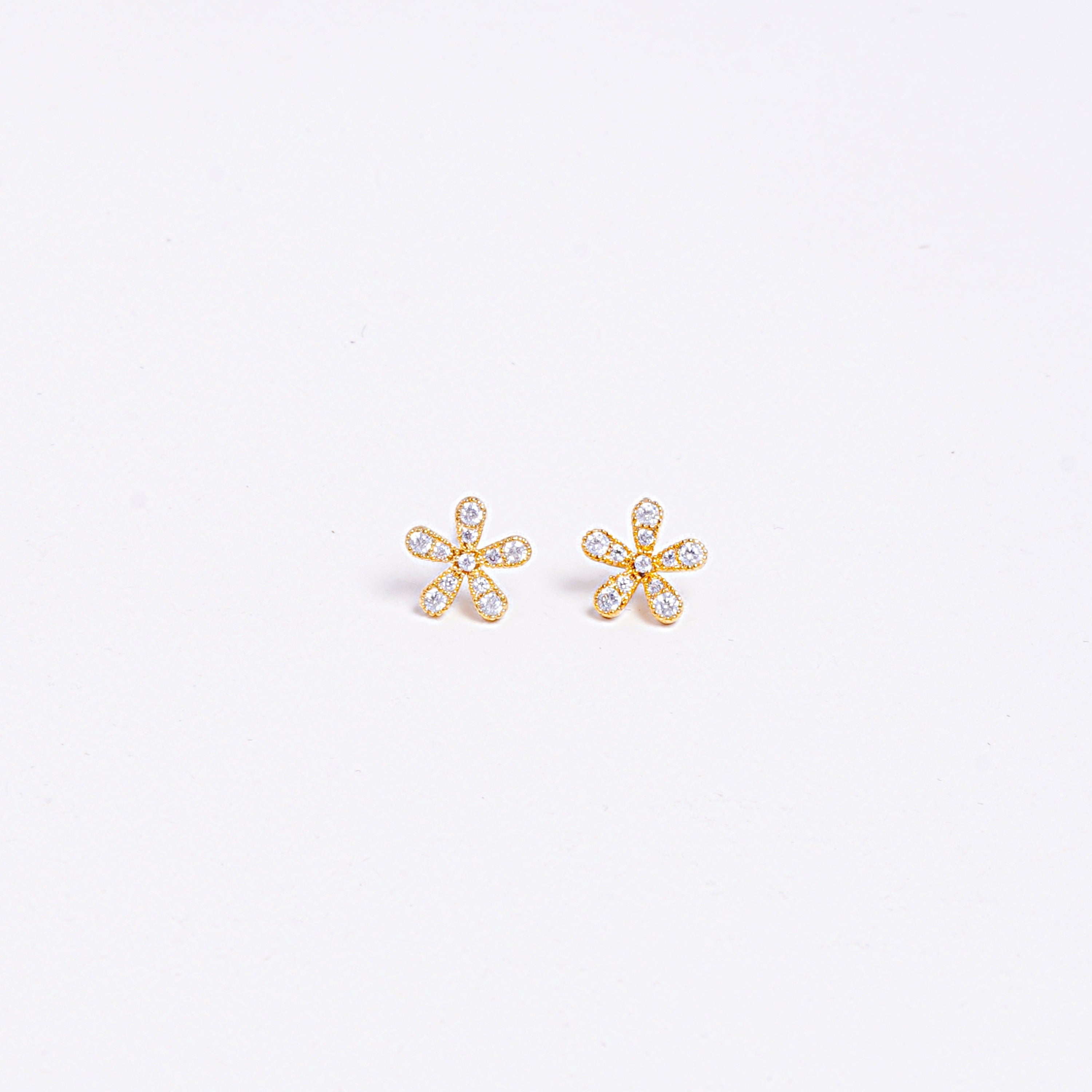 Golden Bloom Studs