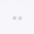 Silver Bloom Studs