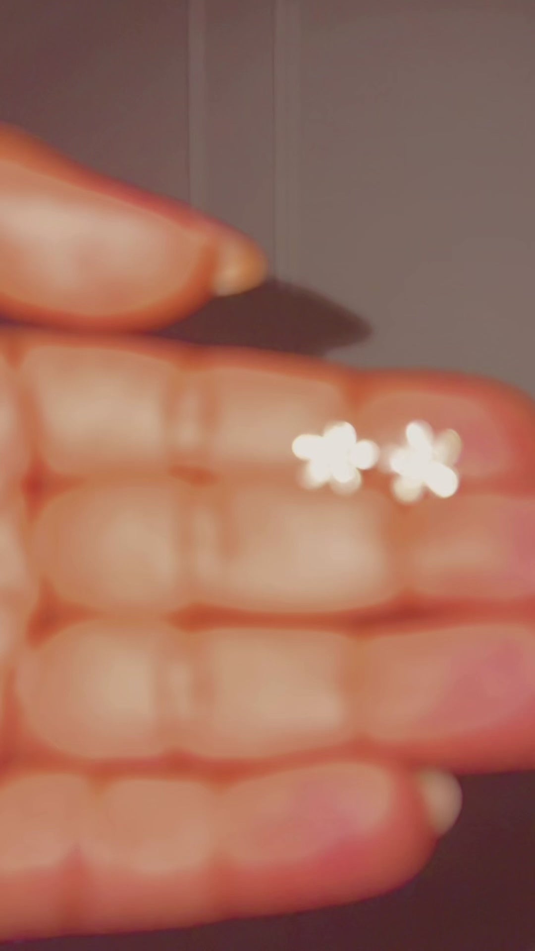 Silver Bloom Studs